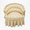 Fauteuil met print